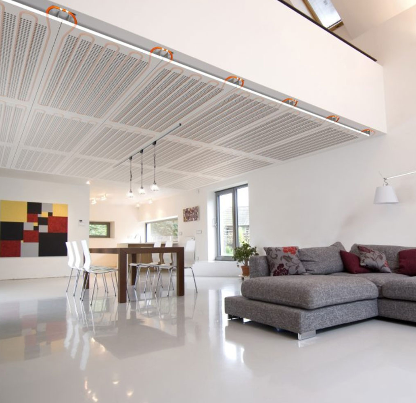 گرمایش تشعشعی سقفی